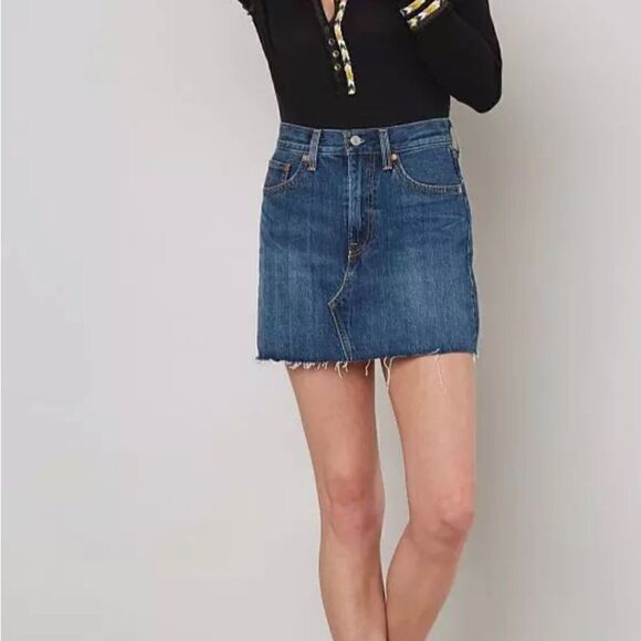 Free People We The Free Womens Embroidered Thermal Henley Shirt Black Size S - Picture 5 of 8